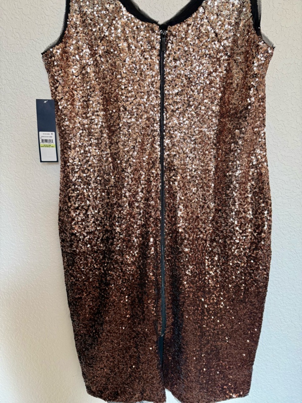 Rachel‎ by Rachel Roy Ombré Sequin Cocktail Dress | Glam Party Formal| NWT 18W - Picture 10 of 16